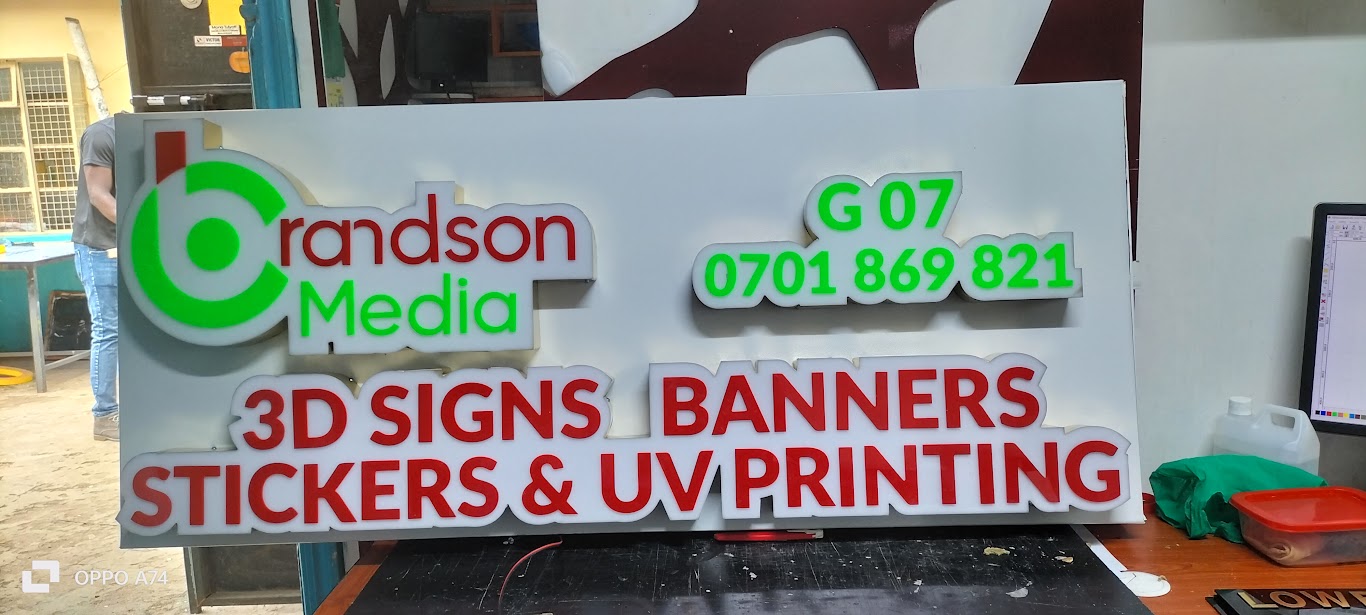 3D Signage